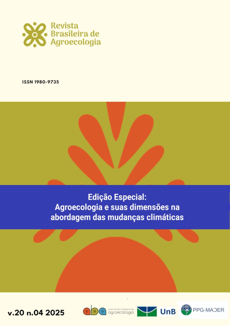 Revista Brasileira de Agroecologia lança edição especial sobre agroecologia e mudanças do clima