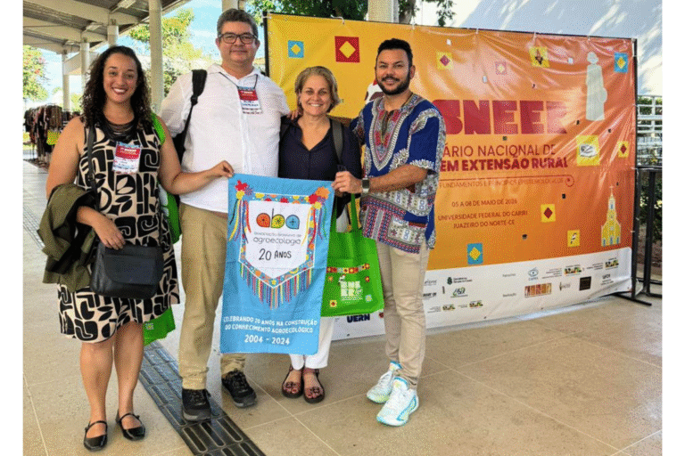 Estivemos no 4º Seminário Nacional de Ensino em Extensão Rural, no Ceará